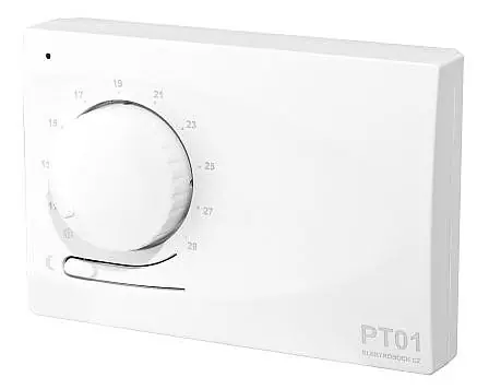 Exclusieve Aanbieding PT01 termostat drátový, kolečko, 2x1,5V AA