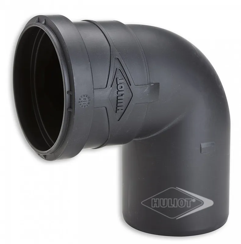 Snelle Levering Ultra Silent koleno DN 160 87°