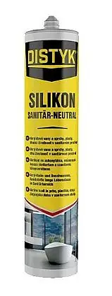 DISTYK Sanitární silikon neutrální 280 ml, transparent Koopje