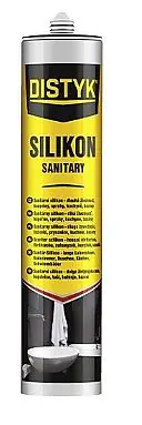 DISTYK Sanitární silikon 280 ml, bílý Veilige Betaling