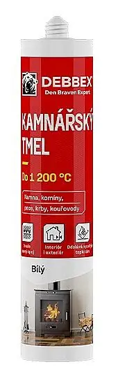 Beperkt Aanbod Den Braven Kamnářský tmel 280 ml, černý