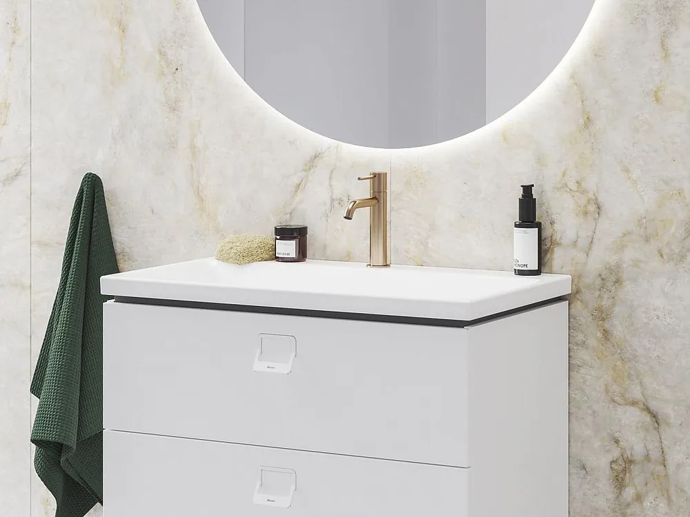Nu Kopen Espirit umyvadlová stojánková baterie 190 mm, Rose Gold Brushed