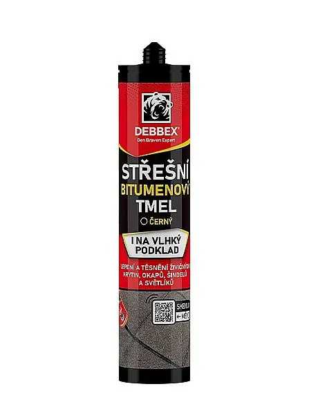 Alleen Vandaag Den Braven Střešní bitumenový tmel 310ml, černý