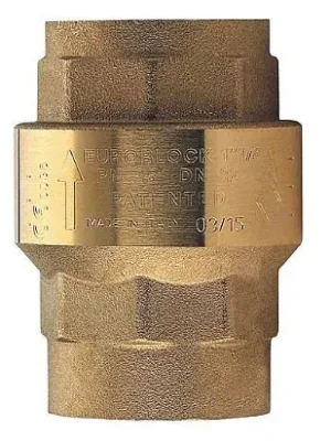 Zpětná klapka (zpětný ventil) 5/4 Euroblock plnoprůtočná Uitverkoop