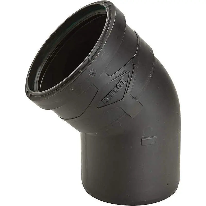 Gratis Retour Ultra Silent koleno DN 32 45°
