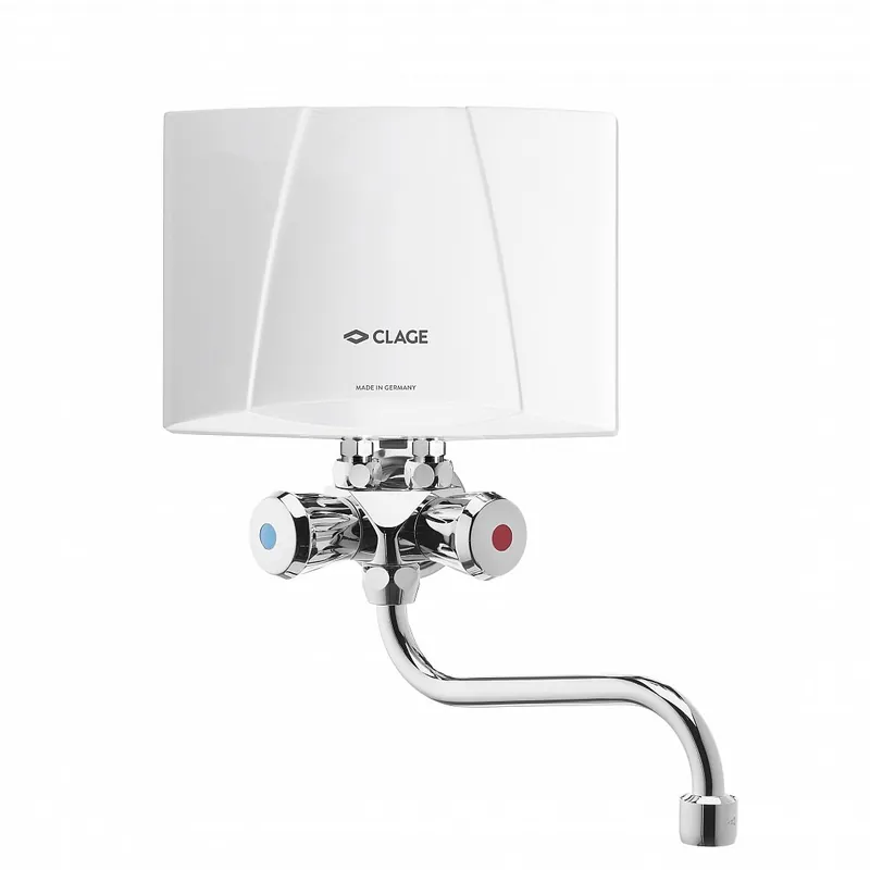 CLAGE M7 SMB beztlakový průtokový ohřívač 6,5kW, 400V, horní, s baterií Nieuw