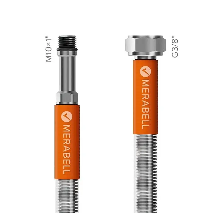 Finale Uitverkoop Merabell Hadice Aqua Profi G3/8”–M10x1 dlouhý závit 35 cm (s PVC ochranným opláštěním)