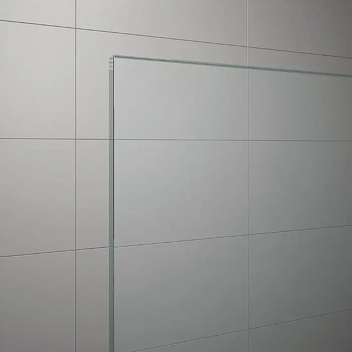 Speciale Aanbieding SOLINO Black boční stěna, 1000, černá matná/čiré
