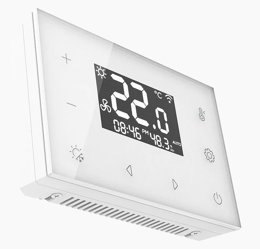 RFTC-6 Termostat multizónový s vestavěným relé, 230V, bílý Op = Op