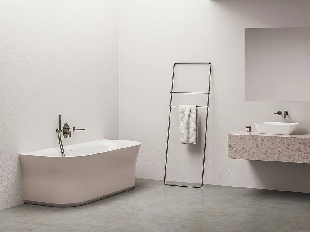 Gereduceerde Prijs Vana YPSILON Wall 1780x860 snowwhite/alabaster pink