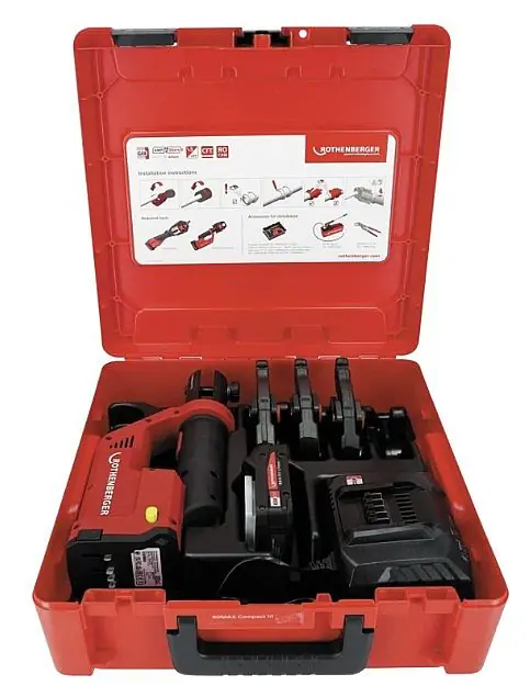 Direct Verzonden Rothenberger SET ROMAX Compact III 1x2Ah + TH16-20-26
