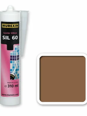 Silikon sanitární Murexin SIL 60 nussbraun 310 ml Levný