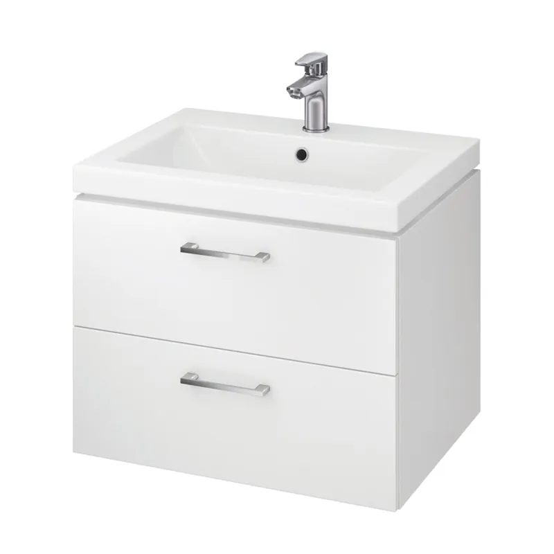 Actieprijs Skříňka Cersanit Lara 60 s umyvadlem Como bílá set 807, S801-147-DSM