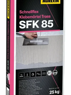 Lepidlo Murexin Flex trass rychletuhnoucí SFK 85 25 kg Alleen Vandaag