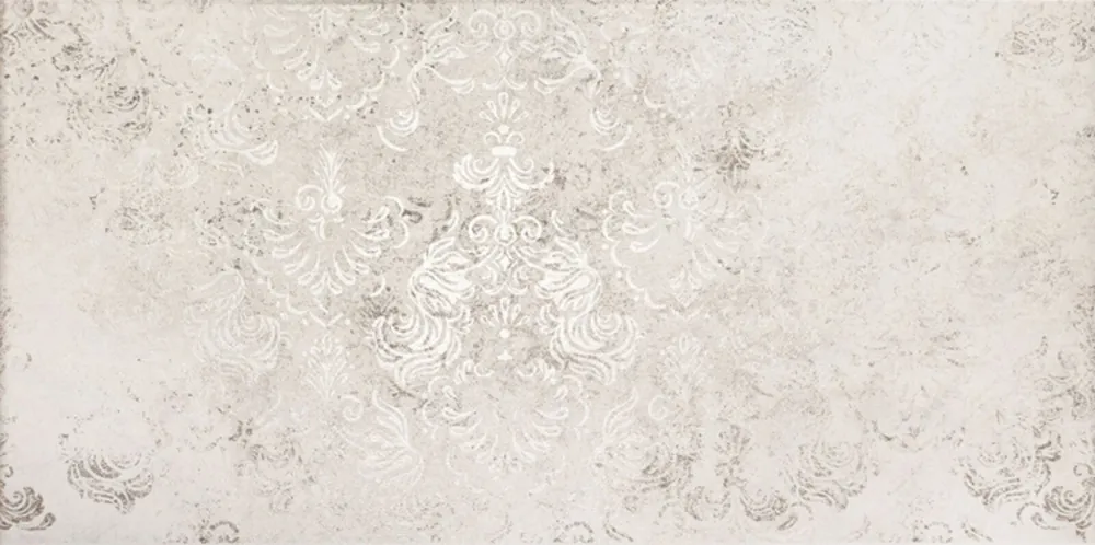Obklad Arté Neutral grey ornament mat rektifikovaný 30x60 Lage Kosten