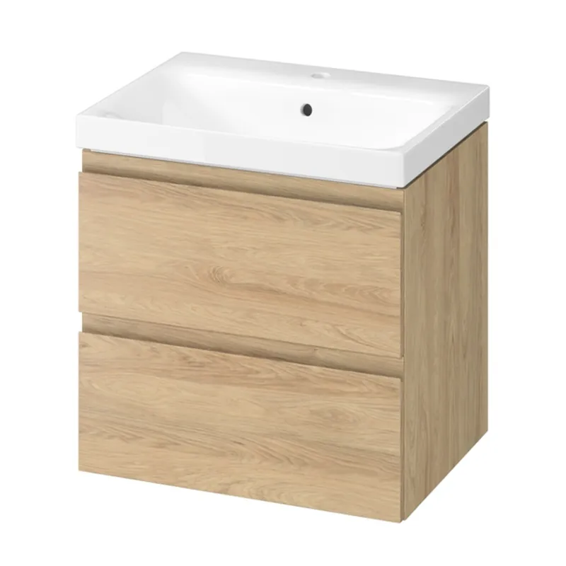 Lage Prijs Skříňka Cersanit Moduo 60 s umyvadlem dub hikora set D275, S4013-021
