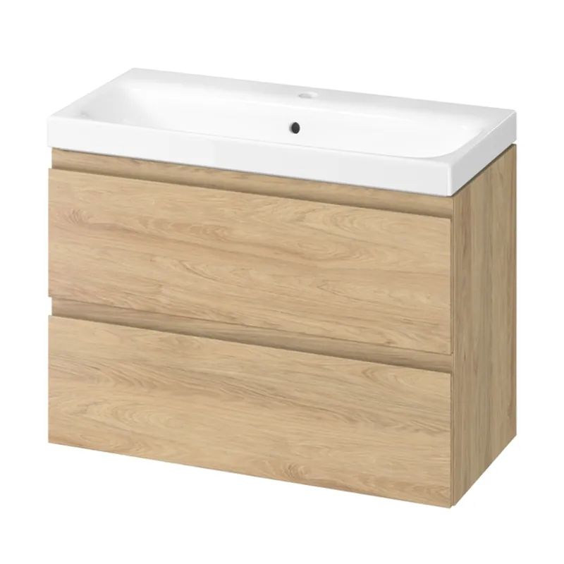 Lage Prijs Skříňka Cersanit Moduo 80 s umyvadlem dub hikora set D270, S4013-016