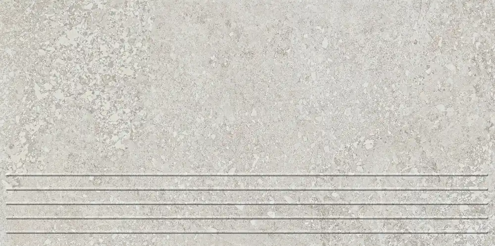 Schodovka Tubadzin Arona grey mat rektifikovaná 30x60 Koop Vandaag