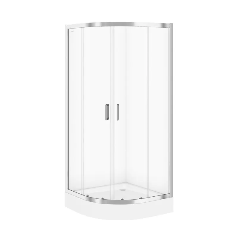 Bestseller Sprchový kout Cersanit Arteco čtvrtkruhový 90x90x190 R55 s posuvnými dveřmi, S157-002