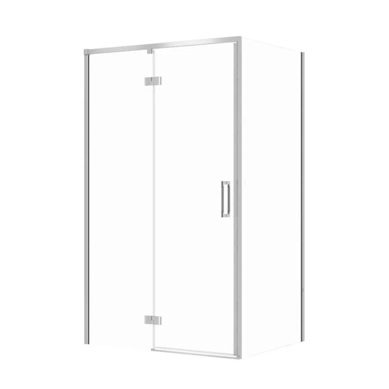 Sprchový kout Cersanit Larga 120x80x195 obdélníkový chrom s panty levý, set C122, S601-322 Actieprijs