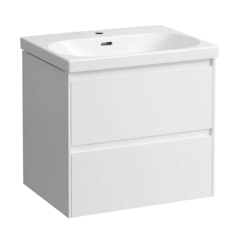 Hoge Kwaliteit Lani skříňka pod umyvadlo 59x52 se 2 zásuvkami, pro umyvadlo H8100830001041 bílá mat H4035321122601