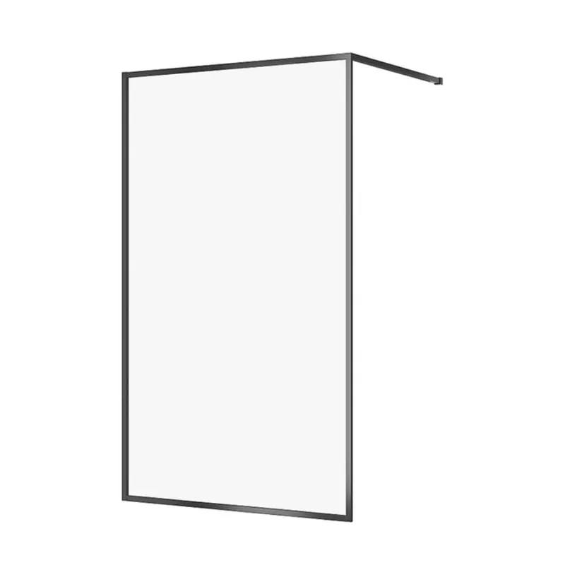 Uitverkoop Sprchový kout Cersanit Larga walk-in 120x200 černý, S932-140