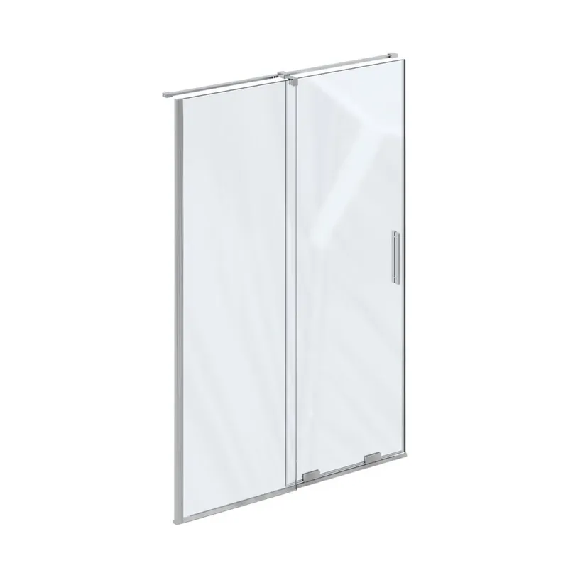 Shop Nu Sprchové dveře Ravak Roll 120 dvoudílné, chrom/transparent, X08VG0C00Z1