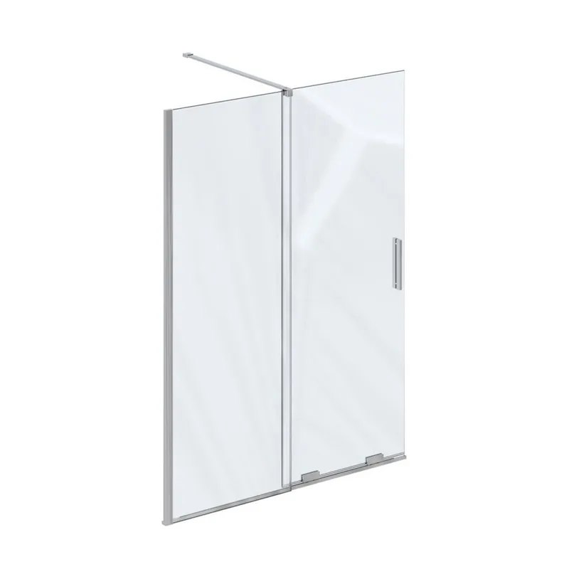 Fabrieksprijs Sprchový kout Ravak Roll 120 Walk-In, chrom/transparent, X9WVG0C00Z1