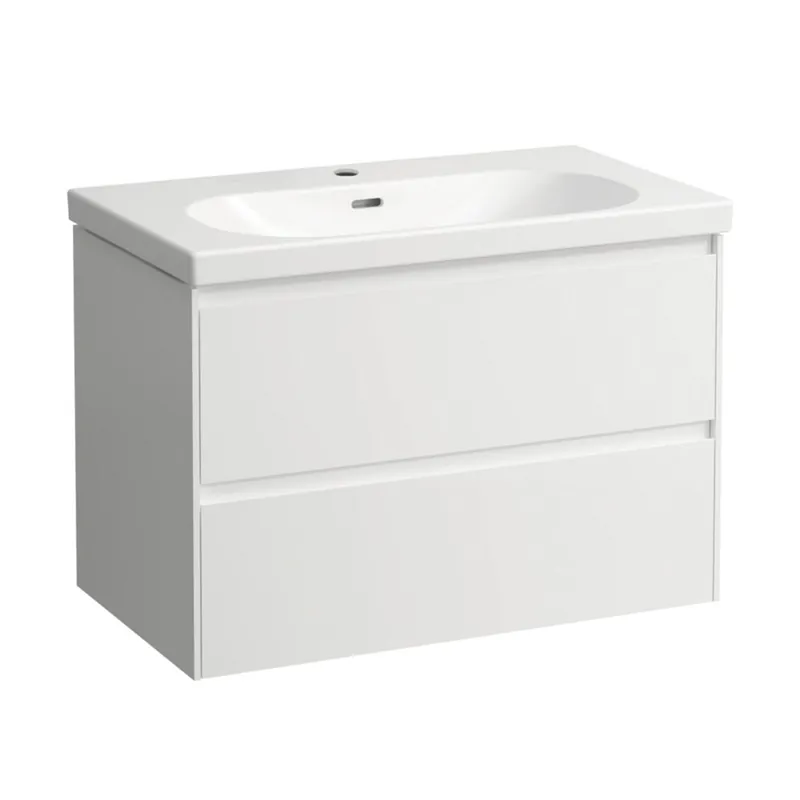 Must-Have Lani skříňka pod umyvadlo 79x52 se 2 zásuvkami, pro umyvadlo H8100870001041 bílá mat H4035521122601