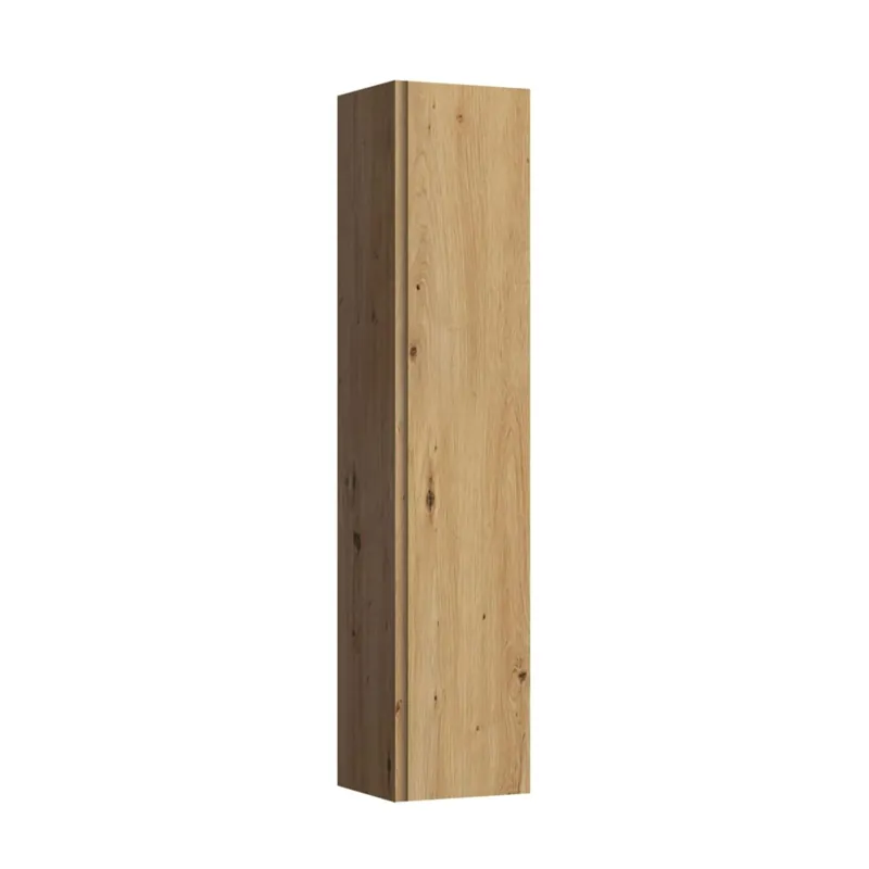 Shop Nu Lani vysoká skříňka 36x165 závěsy dveří vpravo divoký dub H4037221122671