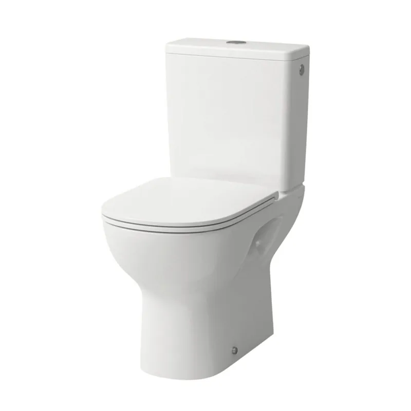 Lua WC mísa stojící rimless hluboké splachování, spodní odpad H8240870000001 Populair