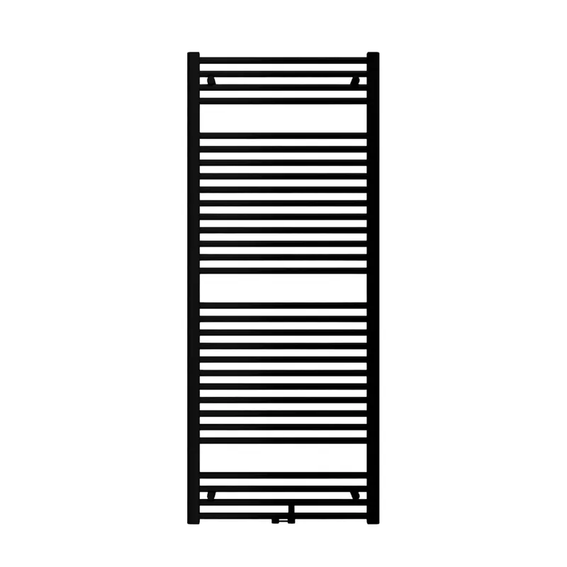 Radiátor Zehnder Virando 146,6x60 cm, středové připojení, RAL 0557 black matt, AB-150-060-05-0557 Shop Nu