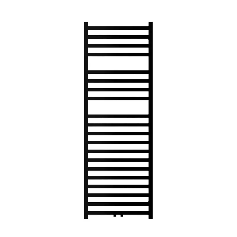 Radiátor Zehnder Vision 143,2x50 cm, středové připojení, RAL 0557 black matt, QV-140-050-05-0557 Direct Beschikbaar
