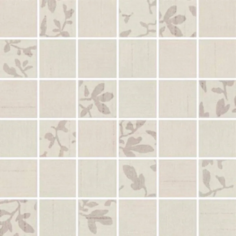 Nieuw Mozaika Rako Textile slonová kost mat rektifikovaná 30x30 WDM05101
